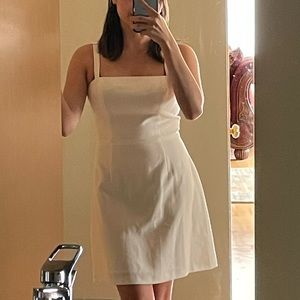French Connection Whisper Wide Strap Mini Dress